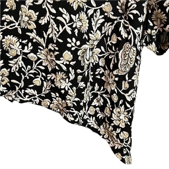 J. Jill floral patterned button down shirt. - Picture 5 of 11